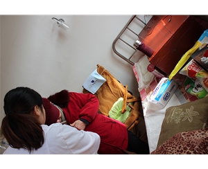 马鞍山养老院病房...